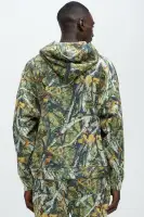 Camouflage Hoodie Long Sleeve Polyester Cotton with Skinny Flare Sweatpants(Camouflage,S)
