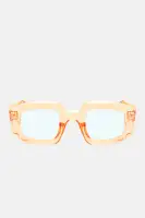 Orange Square Plastic Frame(Orange,OS)
