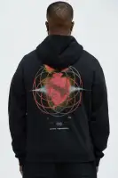Untold Feelings Embroidered Pullover Hoodie