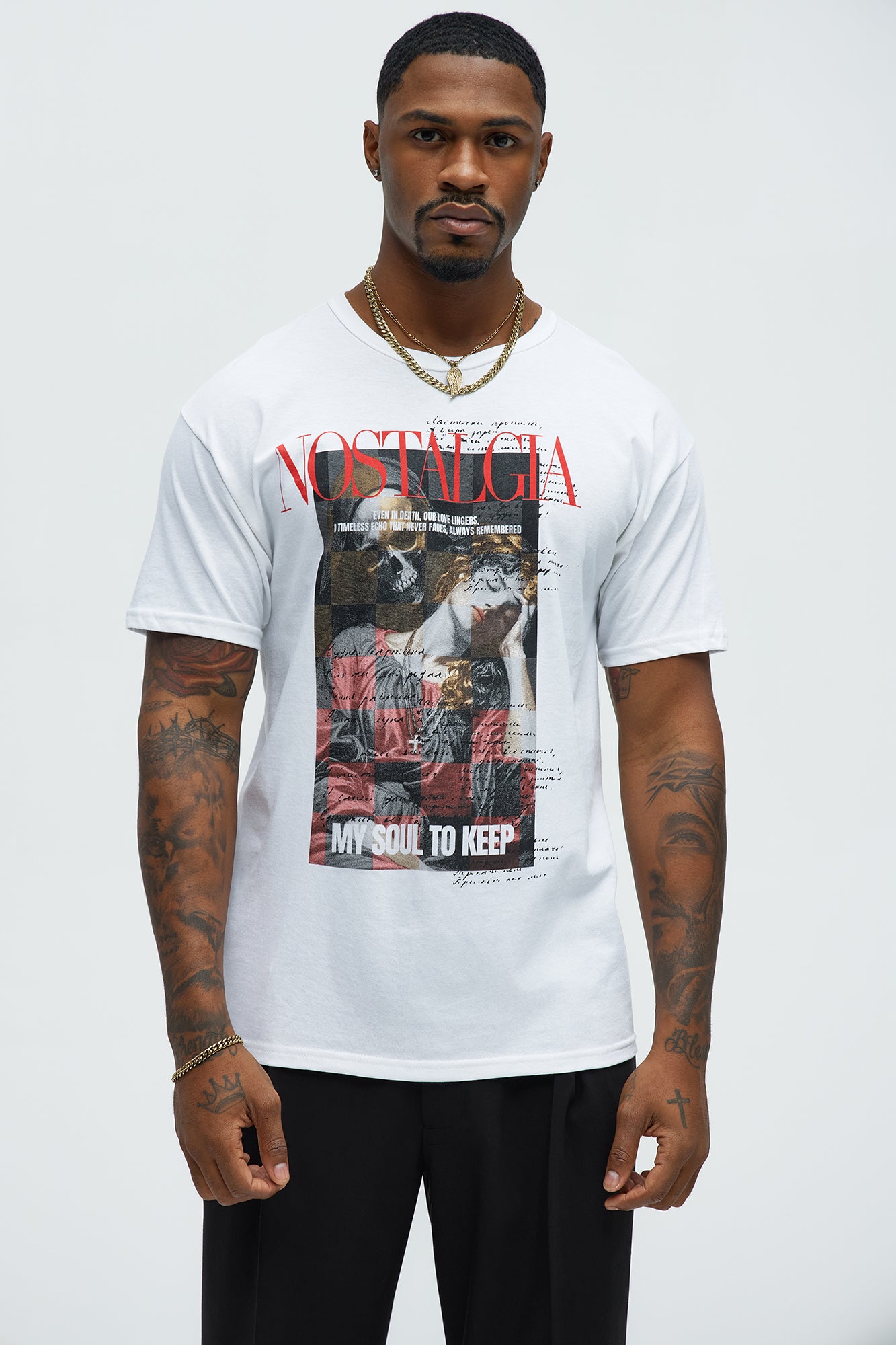 Crew Neck Short Sleeve Screen Printed 100% Cotton T-Shirt