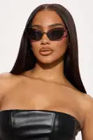 Black Cat Eye Sunglasses