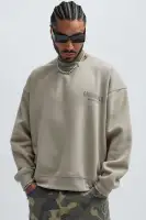 Crew Neck Long Sleeve 100% Polyester Imported Casual Top
