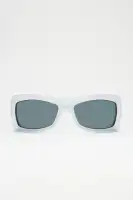 Shield Black & Silver Plastic Frame(Silver,OS)