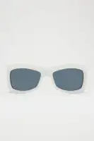 Shield Frame Plastic with Orange and White Colors(White,OS)