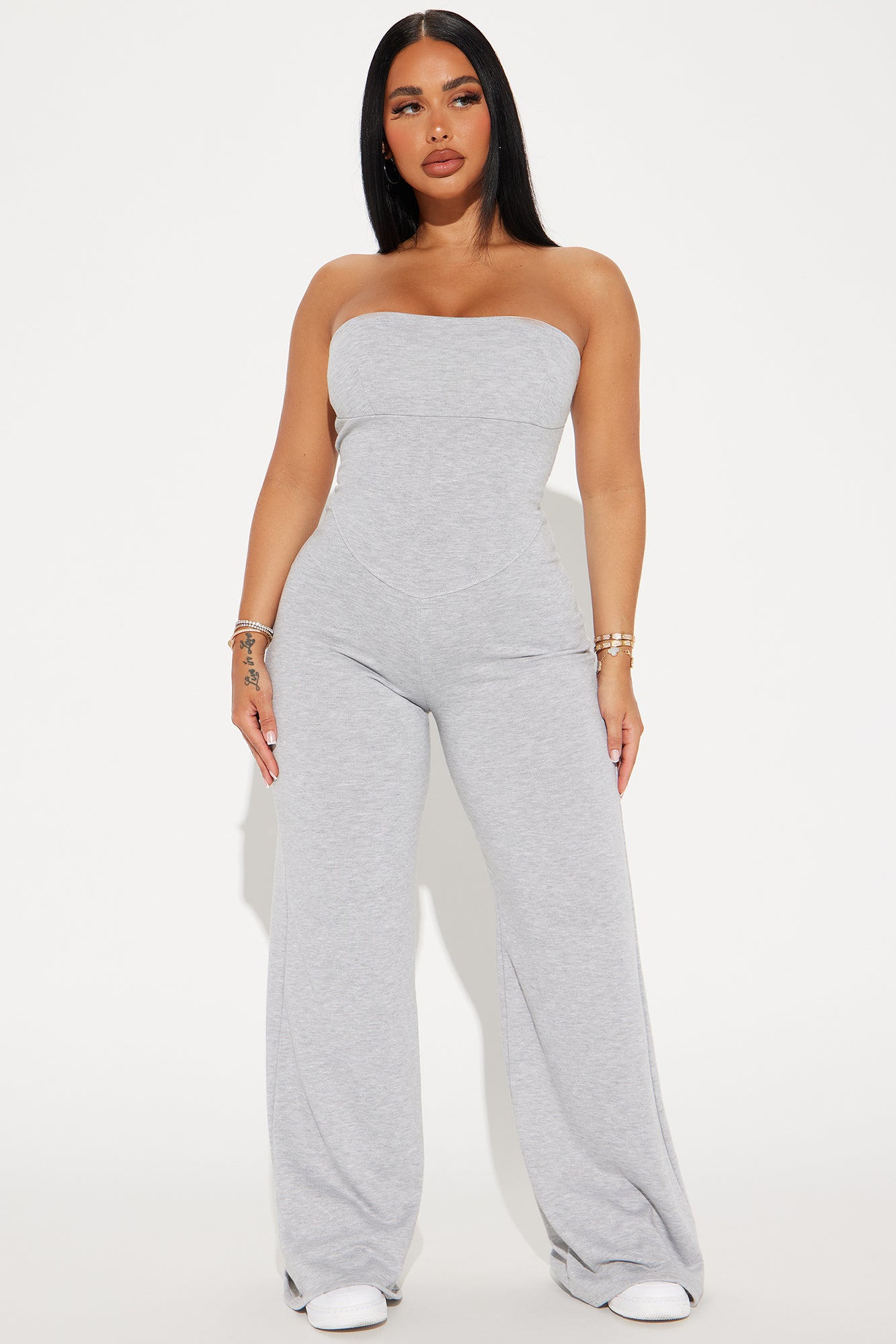 Men's Cargo Romper with Front Zipper & Smocked Back – Stylish Utility Jumpsuit