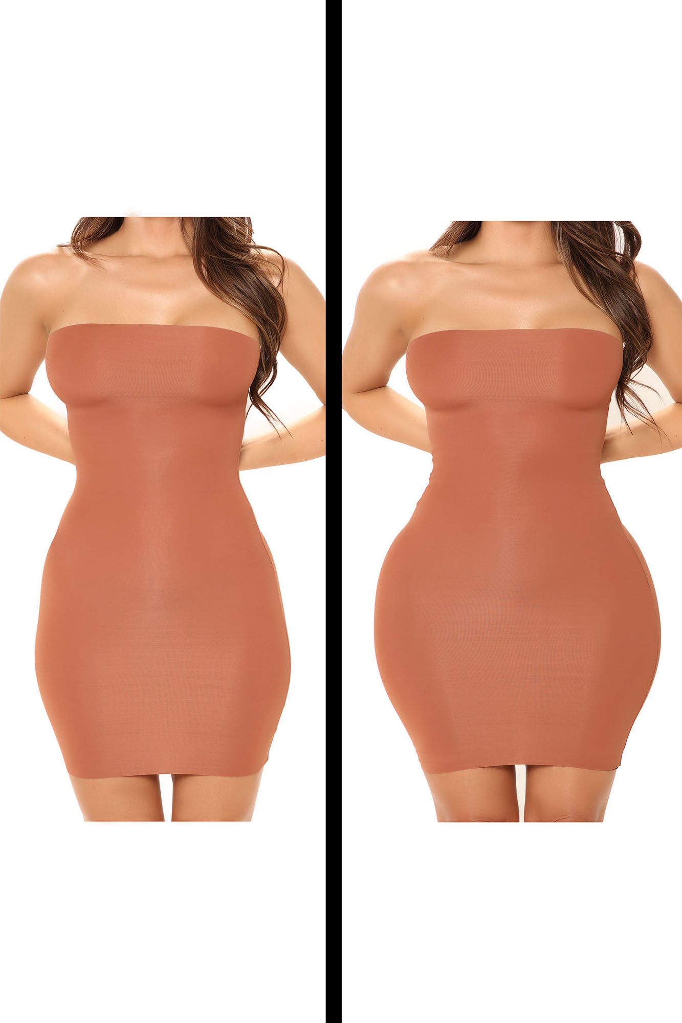 Firm Control Shapewear Bodysuit with Tummy & Waist Smoothing – Snap Button Closure