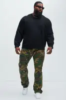 Long Sleeve Unique Print Casual Cotton-Polyester Blend Hoodie(Black,S)