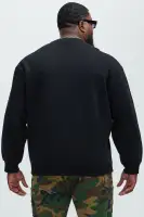 Long Sleeve Unique Print Casual Cotton-Polyester Blend Hoodie(Black,S)