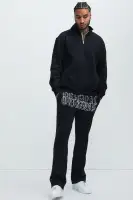 Blue Drawstring Long Sleeve Front Zip Closure Hoodie(Black,S)