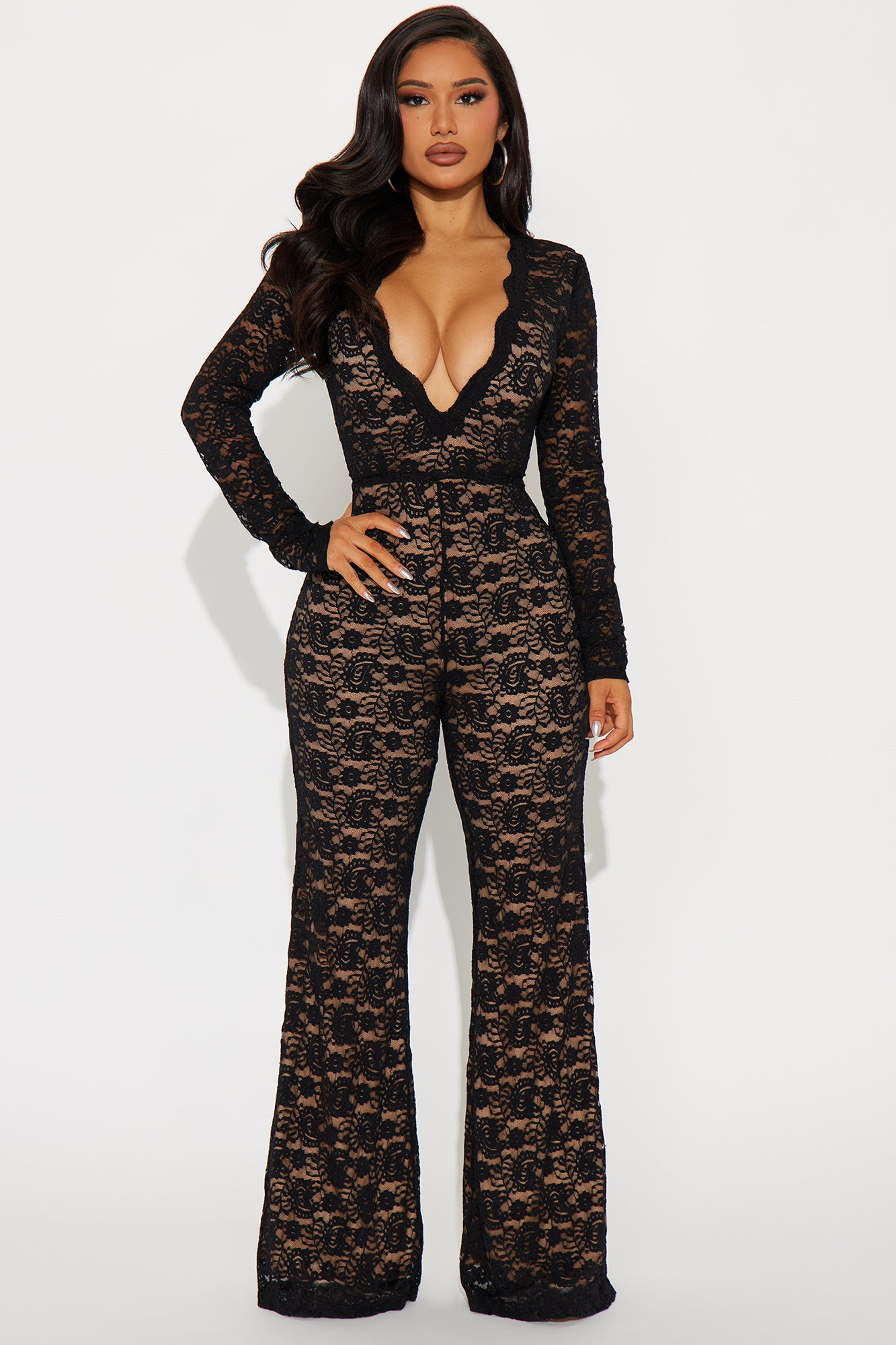 Convertible Camo Jumpsuit – Strapless Smocked Back with Side Zipper & Pockets