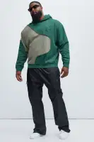 Sand-colored Embossed Detail 100% Cotton Long Sleeve Hoodie(Sand,S)