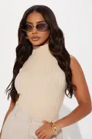 Round Metal Frame Sunglasses with Clear Lenses – Black(Black,OS)