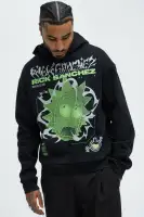 Crew Neck Long Sleeve Cotton-Polyester Blend Imported Sweater