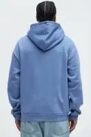 Slate Blue Hoodie Long Sleeve Screen Print Imported(Slate Blue,S)