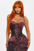 Elegant Black Mesh Midi Dress with Sweetheart Neckline, Adjustable Straps & Lace-Up Back – Padded & Lined(Black/combo,XS)