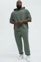 Black Art Studio NYC Hoodie with Screen Print Saturation Variation(Charcoal,S)