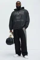 Available In Black... Hoodie Long Sleeve Kangaroo Pocket Disclaimer: Due To The Printing Process A Difference In Saturation May Occur... Each Garment Is Unique.Â Print Placement Will Vary... 80% Cotton 20% Polyester Imported(Black,S)