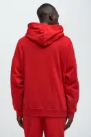 Dark Brown Panel Detail Drawstring Waist Casual Jumpsuit(Red,S)
