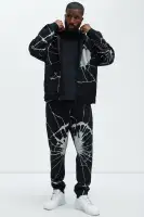 Available In Black... Hoodie Zip Closure Long Sleeve Side Hand Pockets 60% Cotton 40% Polyester Pair With "Tyson Web Of Lies Jogger" Disclaimer: Due To The Printing Process A Difference In Saturation May Occur... Each Garment Is Unique.Â Print Placement Will Vary... Imported(Black,S)