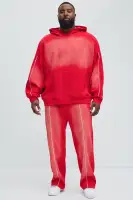 Dark Brown Panel Detail Drawstring Waist Casual Jumpsuit(Red,S)
