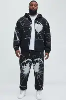 Available In Black... Hoodie Zip Closure Long Sleeve Side Hand Pockets 60% Cotton 40% Polyester Pair With "Tyson Web Of Lies Jogger" Disclaimer: Due To The Printing Process A Difference In Saturation May Occur... Each Garment Is Unique.Â Print Placement Will Vary... Imported(Black,S)