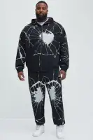 Available In Black... Hoodie Zip Closure Long Sleeve Side Hand Pockets 60% Cotton 40% Polyester Pair With "Tyson Web Of Lies Jogger" Disclaimer: Due To The Printing Process A Difference In Saturation May Occur... Each Garment Is Unique.Â Print Placement Will Vary... Imported(Black,S)