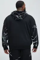 Available In Black... Hoodie Zip Closure Long Sleeve Side Hand Pockets 60% Cotton 40% Polyester Pair With "Tyson Web Of Lies Jogger" Disclaimer: Due To The Printing Process A Difference In Saturation May Occur... Each Garment Is Unique.Â Print Placement Will Vary... Imported(Black,S)