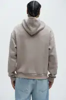 Sand Hoodie Long Sleeve Screen Print(Sand,S)