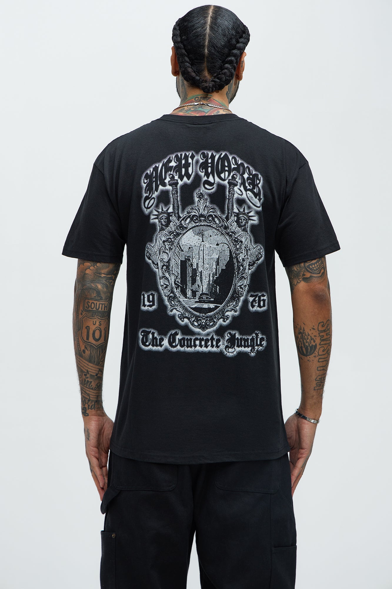 Crew Neck Short Sleeve Screen Printed 100% Cotton T-shirt