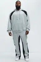 Cream Elastic Waistband Drawstring Screen Print Casual Jumpsuit(Grey/combo,S)