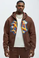 Crew Neck Long Sleeve Cotton Polyester Blend Top