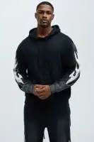 Hoodie Drawstring Long Sleeve Cotton Polyester Imported