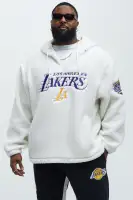 White Hooded Drawstring Long Sleeve Front & Back & Sleeve Hit Ribbed Cuff Hem Jumper(White,S)