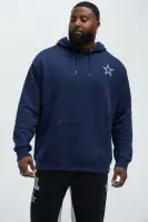 Navy Crew Neck Long Sleeve Screen Print Top(Navy,S)