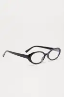 Blue Light Blocking Glasses with Plastic Frames in Black and Red(Black,OS)
