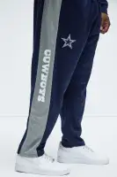 Navy Elastic Waist Drawstring Side Shell & Lining Polyester Imported Jumpsuit(Navy,S)