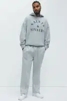 V Neck Long Sleeve Cotton-Polyester Imported Casual Top(Heather Grey,S)
