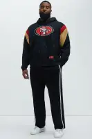Hooded Front Zipper Long Sleeve Casual Shell Coated Jacket(Red/Black,S)