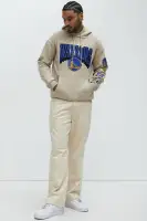Warriors Urban-Connect Pullover Hoodie(Sand,S)