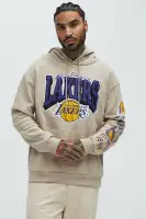 Drawstring Hood Long Sleeve Ribbed Cuff Hem Printed Hoodie