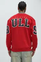 Halter Hollow-out Lace Patchwork Overalls Long Sleeve Crew Neck Drawstring Wide Leg Casual(Red,S)