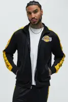 Mock Neck Front Zip Shell Jacket(Black,S)