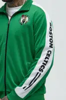 Mock Neck Front Zipper Kelly Green Track Jacket(Kelly Green,S)