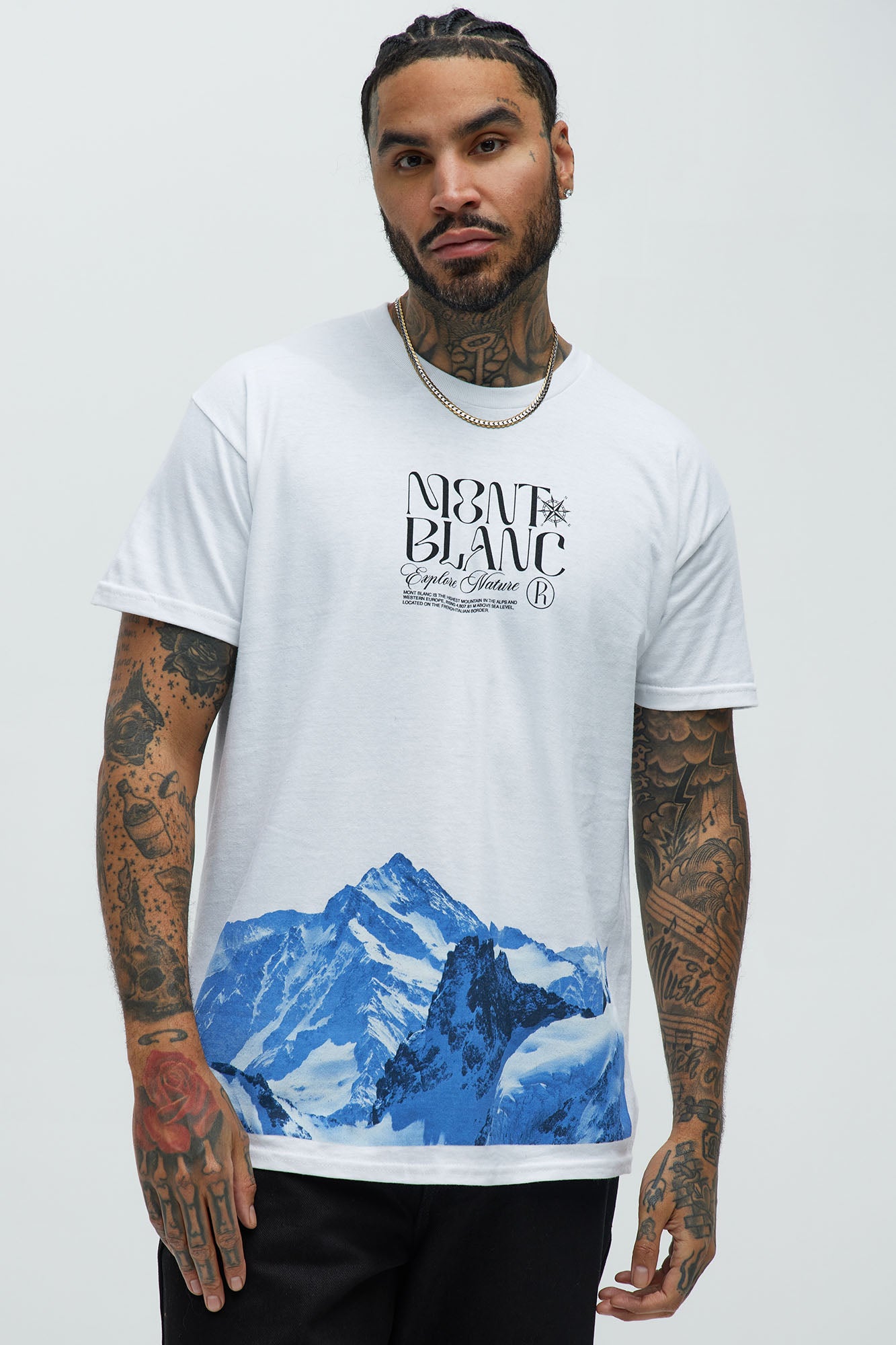 Crew Neck Short Sleeve Screen Printed 100% Cotton T - Shirt