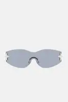 Shield Frame Rimless Star Detail Black(Black,OS)