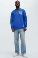 Navy Hooded Drawstring Long Sleeve Front Button Closure Casual Jacket(Royal,S)