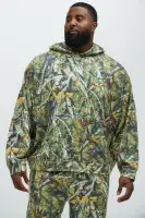 Camouflage Hoodie Long Sleeve Polyester Cotton with Skinny Flare Sweatpants(Camouflage,S)